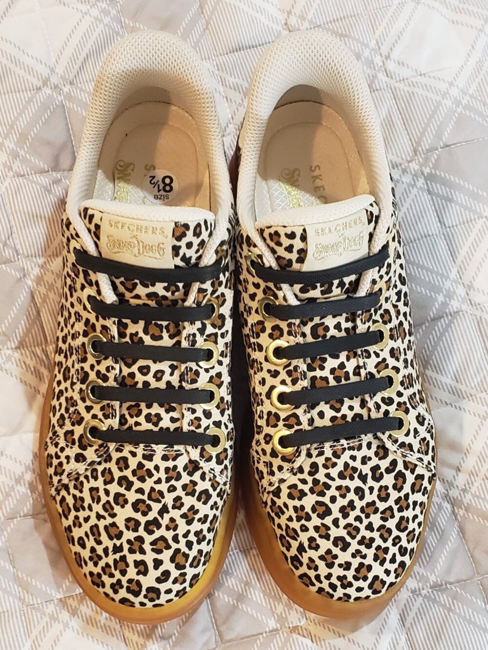Skechers x Snoop Dogg Slip-ins Courtside-Nature Girlz Women's Slip On size 8.5